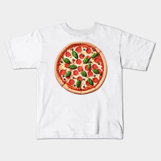 My world is a pizza !! Kids T-Shirt